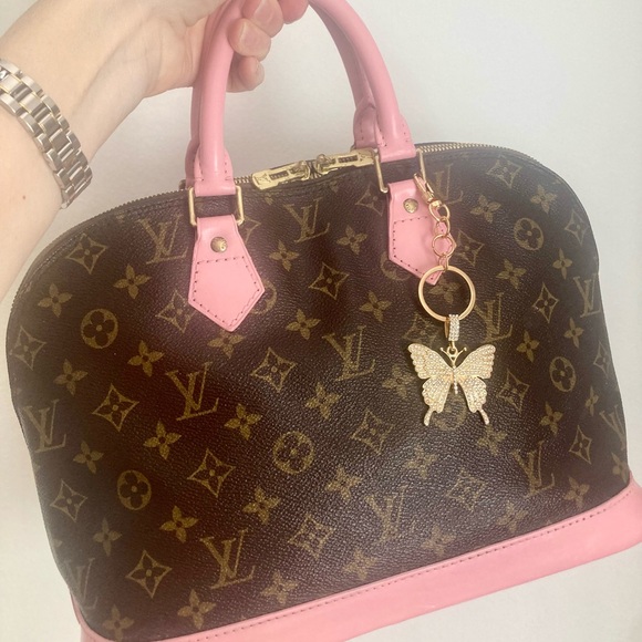Authentic Louis Vuitton Alma bag pink - Picture 2 of 9